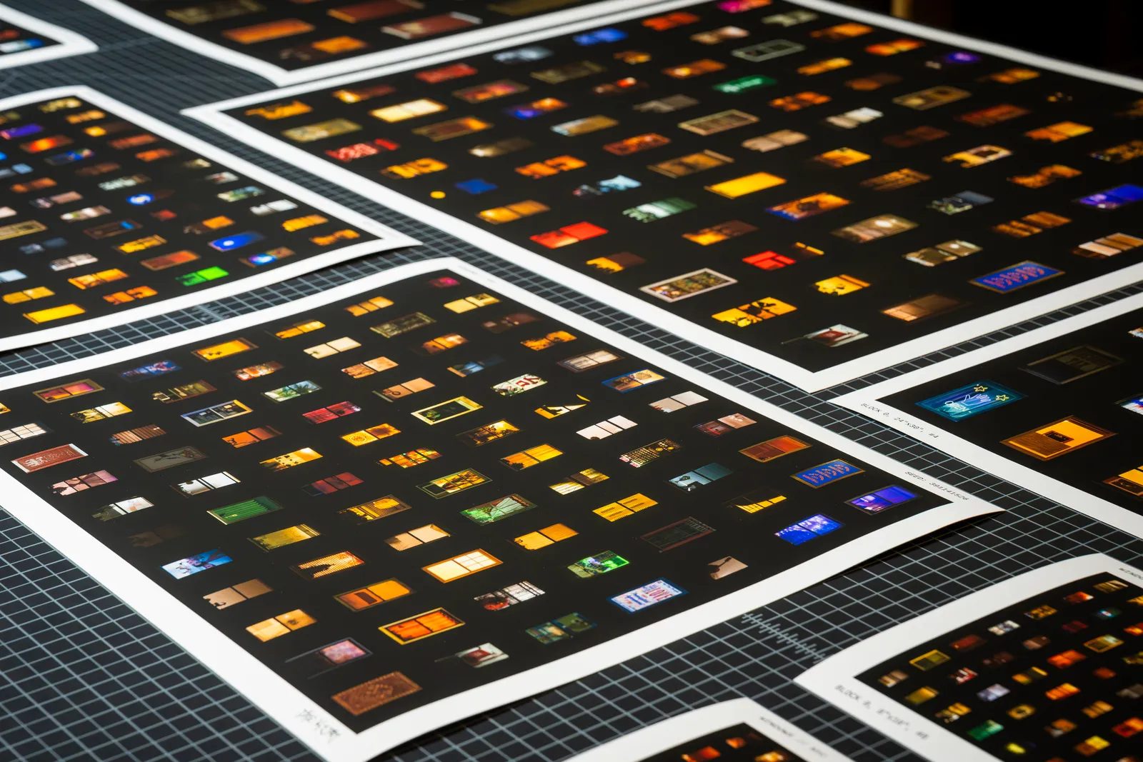 WINDOWS // NYC art print photographed in the studio
